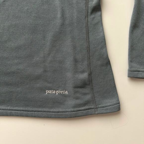 Patagonia VTG USA Made Regulator R1 1/2 Zip Expedition Weight Sage Pullover M - Picture 2 of 10